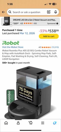 iRobot Roomba Plus