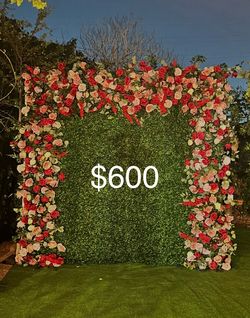 Flower wall 8x8