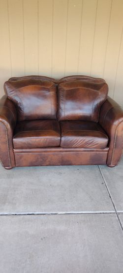 Leather couch