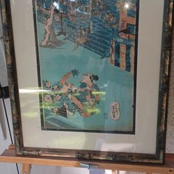9 Unique assorted paintings and woodblocks priced below