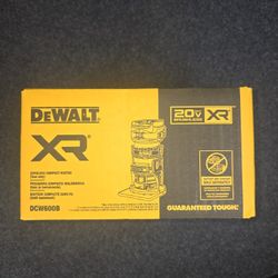 
DEWALT
20V MAX XR Cordless Brushless Fixed Base Compact Router (Tool Only)