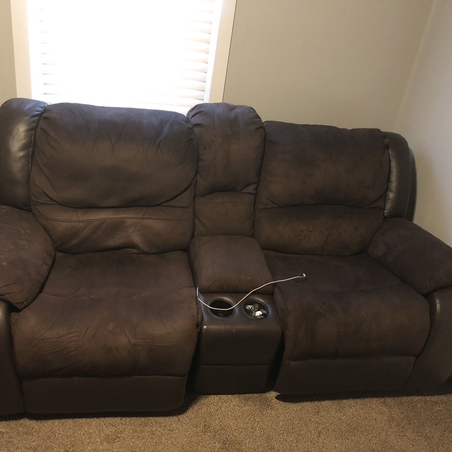 Power Recliner And Love Seat