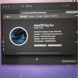 2015 MacBook Pro 15" Retina