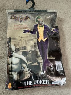joker arkham costume/size XL
