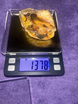 Raw Washington Fire Opal Specimen 1378gn
