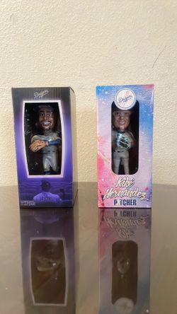 Mookie betts and kika Hernandez bobble heads