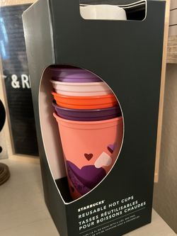 Starbucks Valentines Hot Cups 