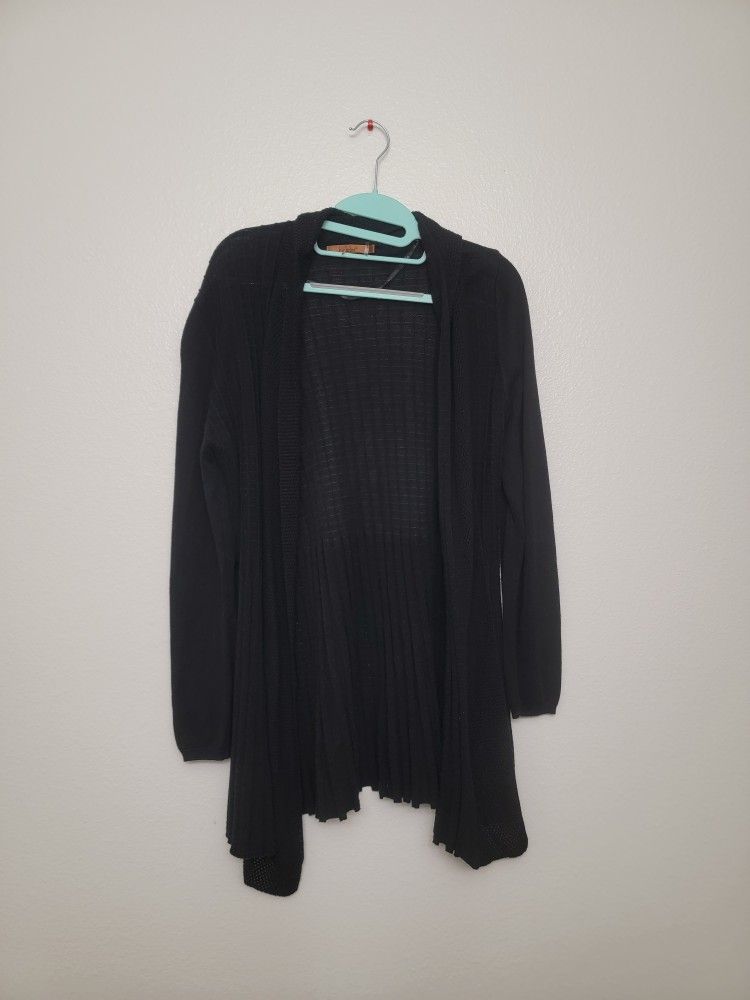 Belldini, Black, Long Cardigan, Large