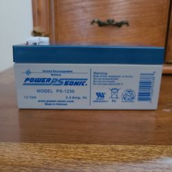 Power Sonic 12V battery( Brand  New)