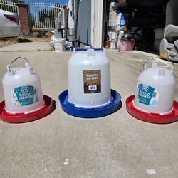 Poultry (Chicken etc..) Waterer, Drinker