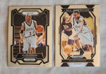 Allen Iverson 2024 Panini Prizm Draft Picks Basketball Cards
