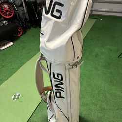 Vintage Collectors Ping Bag With 2 Iron