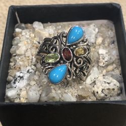 Natural Arizona Sleeping Beauty Turquoise Ring