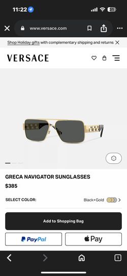 Versace Men’s Sunglasses 
