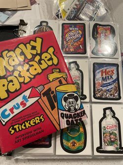 180+ Wacky Packages - Cards & Book - Holographic, Clings, Tattoos, Stickers