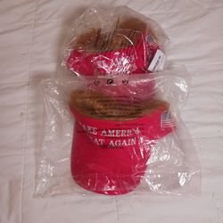 Donald Trump Hair Wig W Hat Costume Gag Gift Funny Halloween 