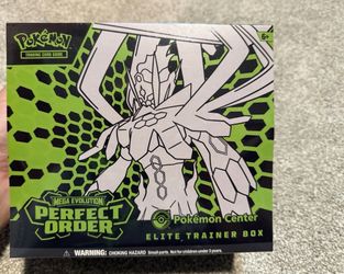 Pokémon center perfect order etb