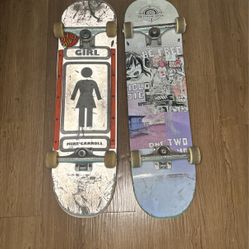 2 Skateboards