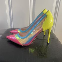 Nine West Barbie 4” Heels size 7M - Perfect For Hot Girl Summer! 