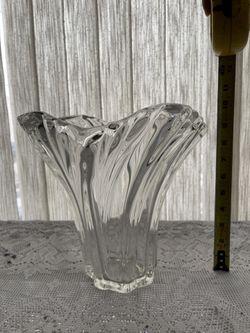 Vintage 24% Lead Crystal Vase