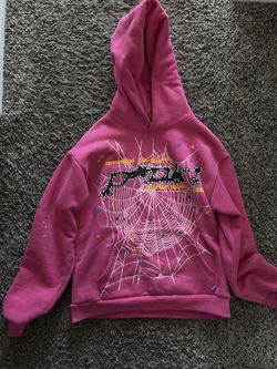 Pink Sp5der hoodie