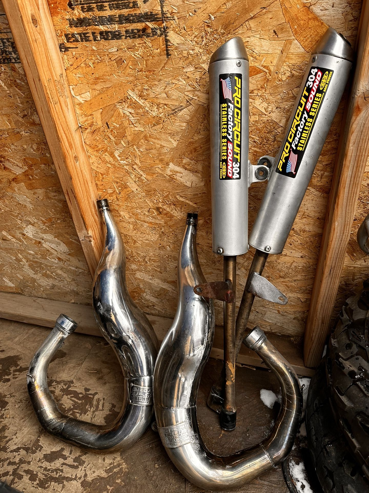 Banshee Pro Circuit Pipes