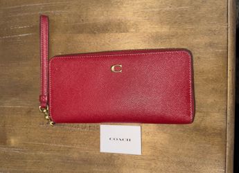 Coach Long Zip Around Wallet