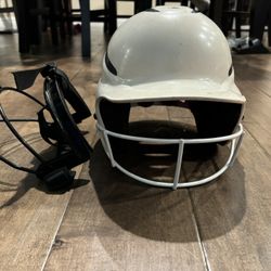 Softball Helmet And Facemask