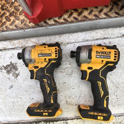 Dewalt 20v Brushless Impact Drills