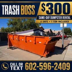 Affordable dumpster