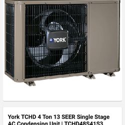 York TCHD 4 Ton 13 SEER Single Stage AC Condensing Unit | TCHD48S41S3