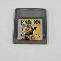 1998 Sgt. Rock On The Frontline Nintendo GameBoy Color