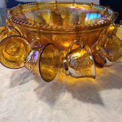 **COMPLETE** 26 pc Vintage Punch Bowl Set- UPDATED***