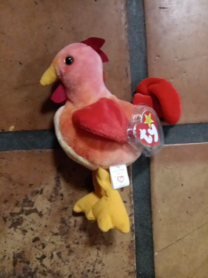 strut the rooster Beanie Baby