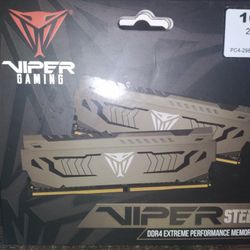 VIPPER GAMMING STEEL PERFORMANCE MEMORY DDR4