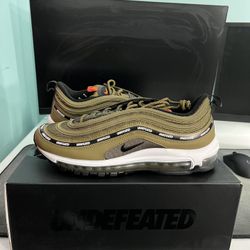 Nike Air Max 97 Undefeated Men's Shoes Black-Militia Green
