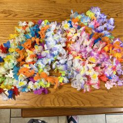 Silk Flower Leis 