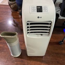LG Portable Air Conditioning  7,000 BTU Working Good Condition 