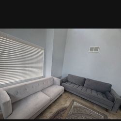 couches sofa furniture , 2x couch ,selling together $200 for both