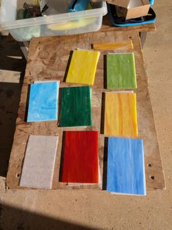 Stain glass art supplies
