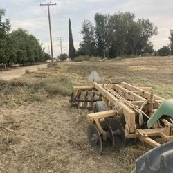 Tractor Discing