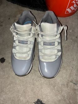 Air Jordan 11 Low Grey Blue Sneakers