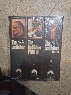 The Godfather Trilogy VHS Box Set