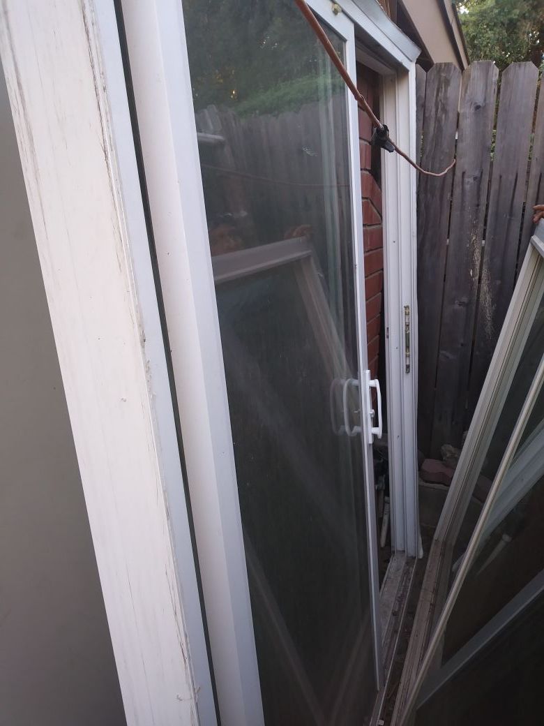 Sliding glass door