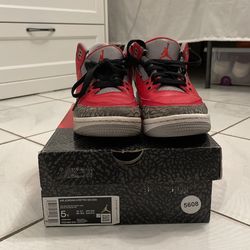Jordan 3 Red Cement