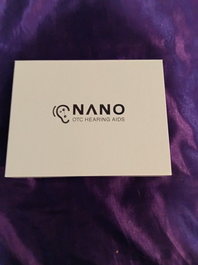 📣 Nano OTC CIC Rechargeable Hearing Aids – Brand New! – $150
