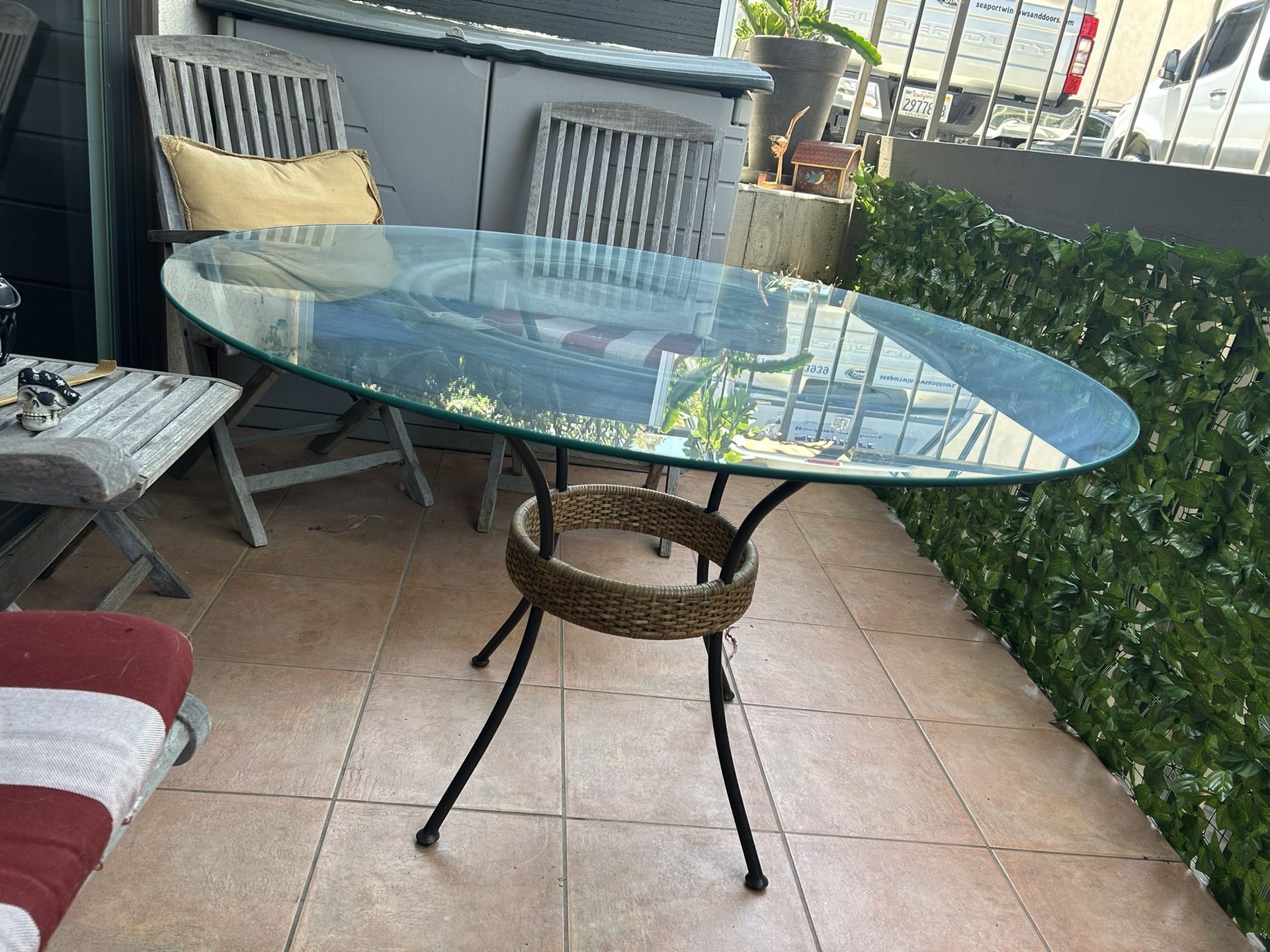 Glass Top Kitchen Table