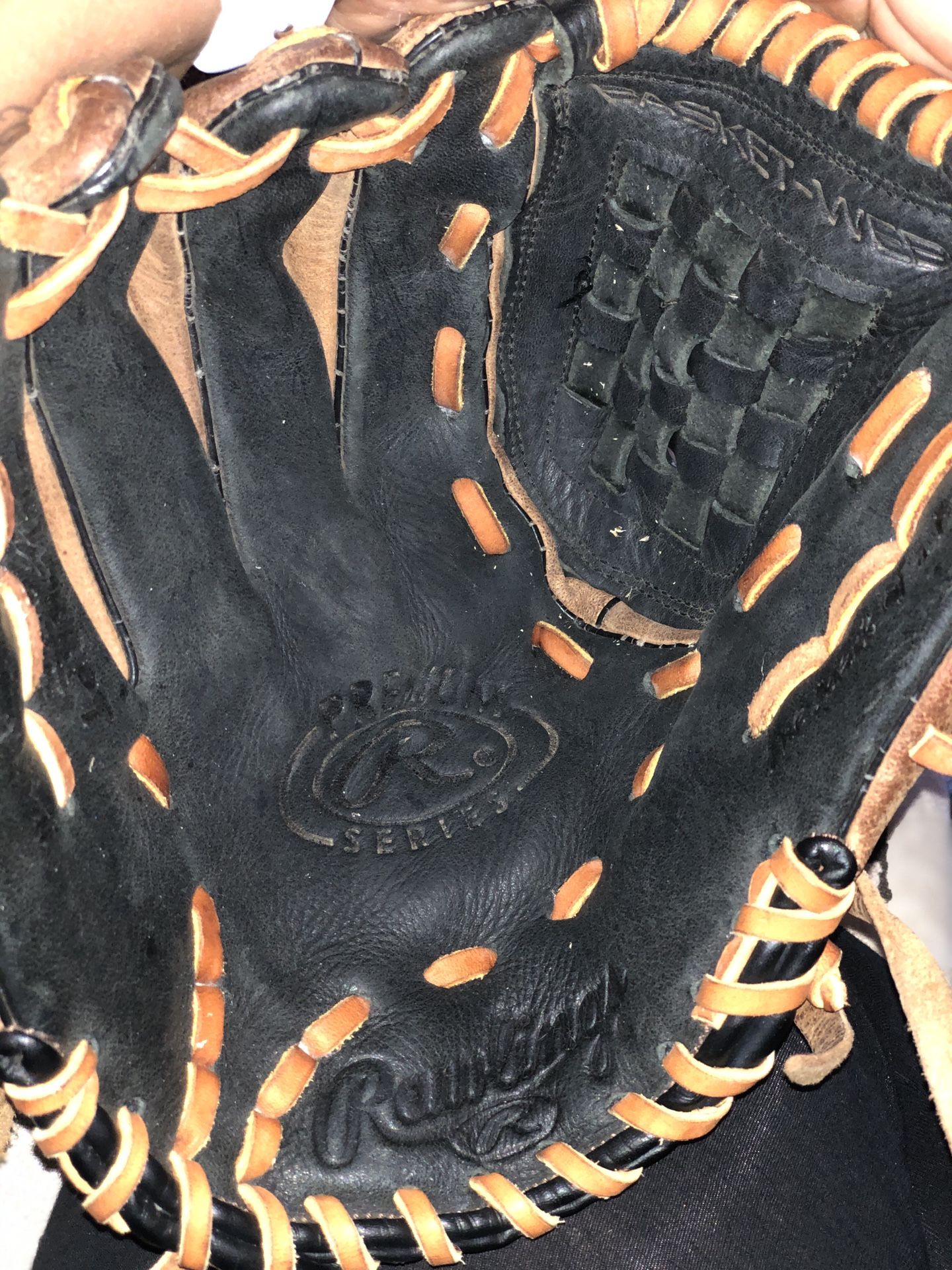 Rawlings Leather Lefthand Baseball Glove