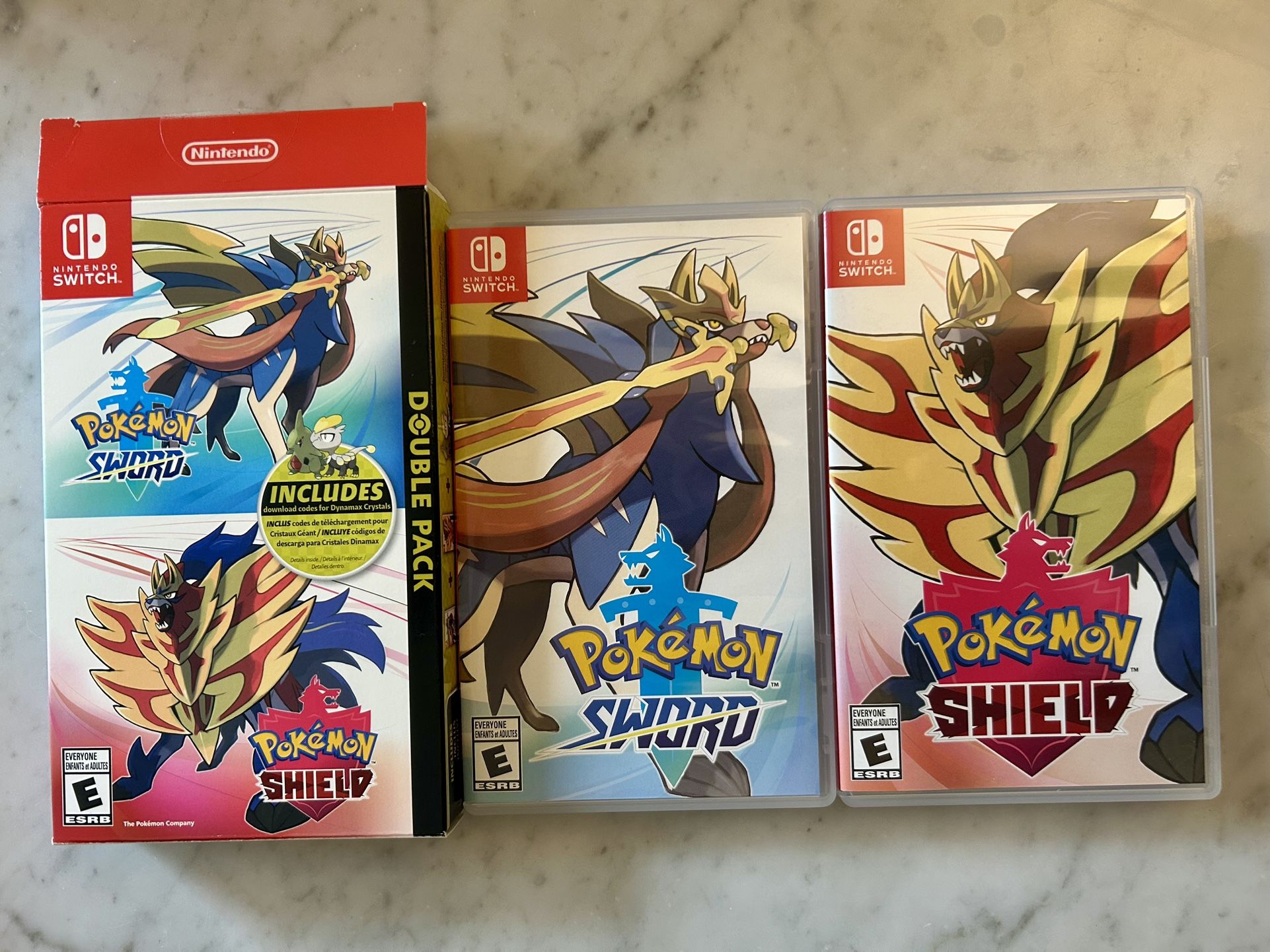 Pokemon Sword and Shield Double Pack - Nintendo Switch