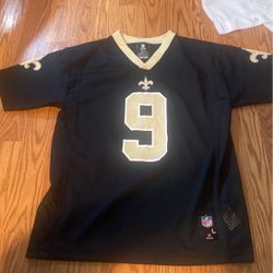 NFL Saints Drew Brees Jersey Youth Large